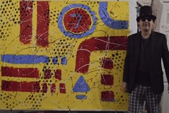 Mark Little, Original, Painting, 72” X 60” Acrylic, Abstract, POP Art, Modern XL