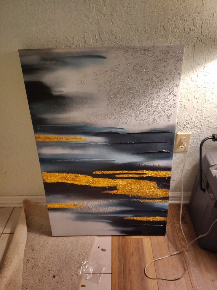 Large Painting 3 ft. tall x 2 ft. wide x 2 in. thick