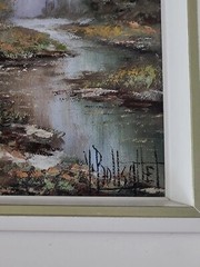 Yvon Bousquet Original Landscape Painting Signed – Quebec Canadian Artist