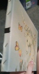 Vintage 8×10 Oil Painting Casandra signed Artistic Unicorn Flowers Butterfly