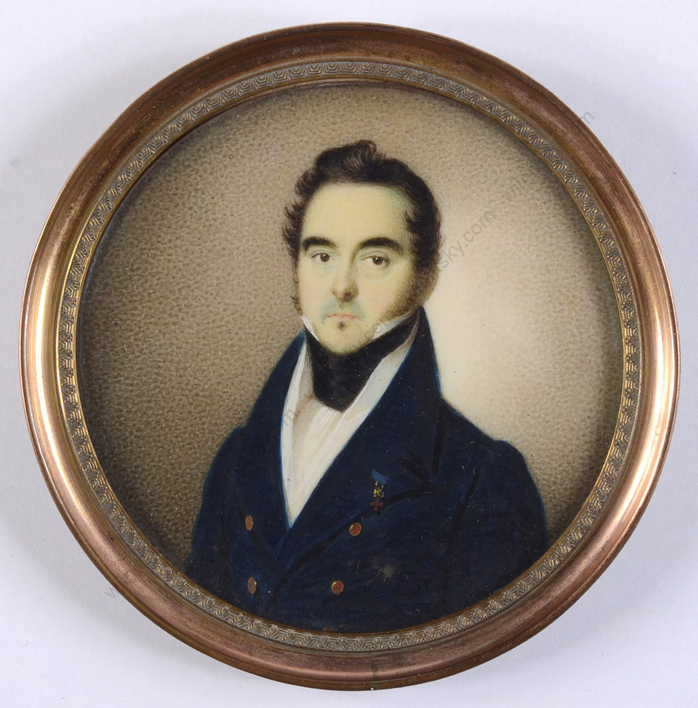 Vincenzo Castelli (1789-1845) „Conte Antonio Calciati from Piacenza“, ca. 1835