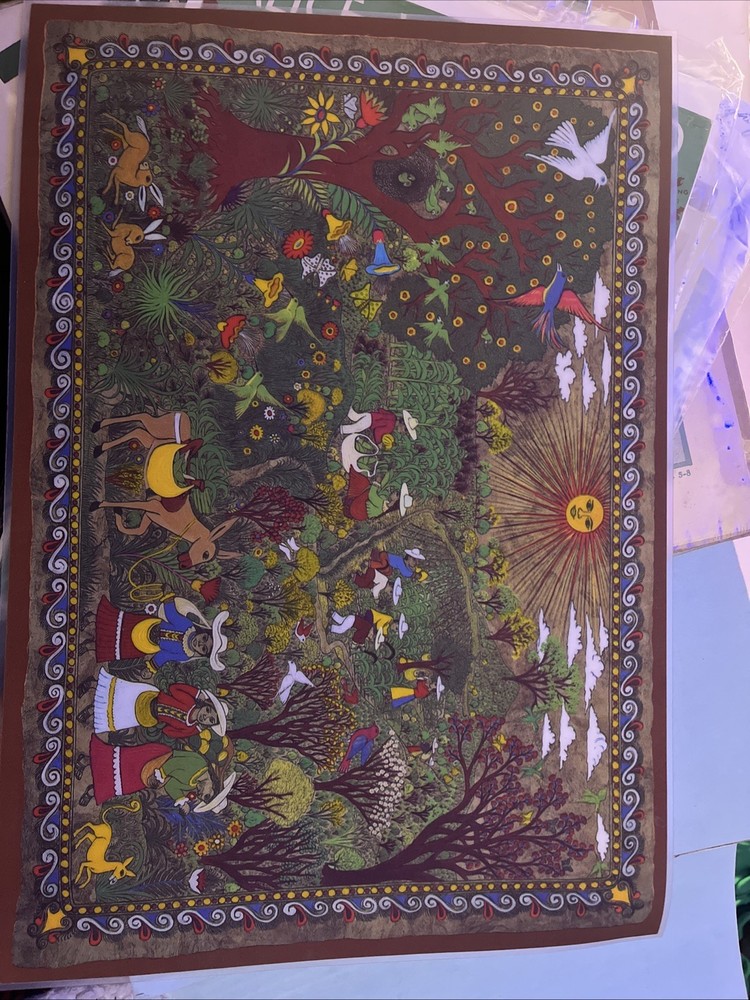 Art “paper” Hand Made In Mexico! Rare