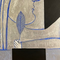 LOF – „Modern Woman“ 24 x 30 Acrylic Painting
