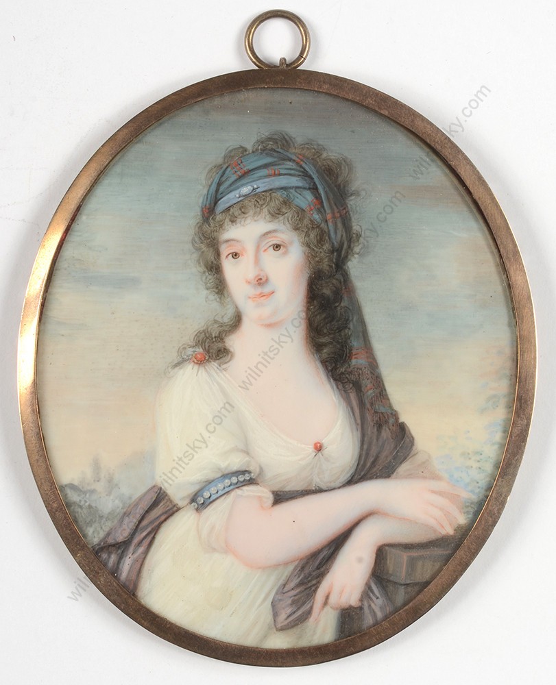 Josef Kreutzinger (1757-1829) „Princess Christiane von Lichnowsky“, 1790/92
