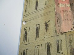 GUY DE NEYRAC ORIGINAL PAINTING ANTIQUE PARIS FRENCH IMPRESSIONIST STREET SCENE