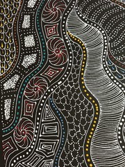Rayleen Price Pula, Authentic Aboriginal art .Incl Photo’s and COA.