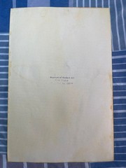 JASPER JOHNS drawing and painting on old paper signed stamped vintage