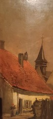 19th century painting – Oil on panel – European school
