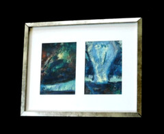 LISTED, MILAN KLIMES (Czech 1945-2013) FINE ORIGINAL ABSTRACT OIL PAINTINGS