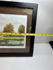 Lot Of 3 Original Watercolors from Vietnam? Framed SINGED KEO CHEA
