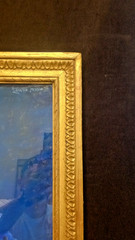 Laura Coombs Hills Original Pastel Painting Flower Vases Heavy Gilded Frame