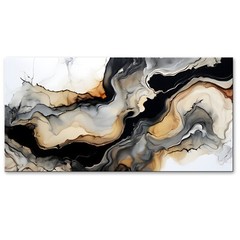 Large Canvas Painting, Modern Canvas wall art, Alcohol ink Abstract Artwork