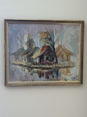 Edmund Ed Blouin Original Oil Painting New Orleans LA 🔥 Signed Artwork 18 x 22