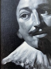 Gerald Mofchum Attr. Vintage Original Oil Painting on Board Dutchman Rare Find