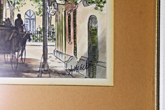 New Orleans St. Louis Cathedral ORIGINAL Watercolor Painting Signed WHEELER