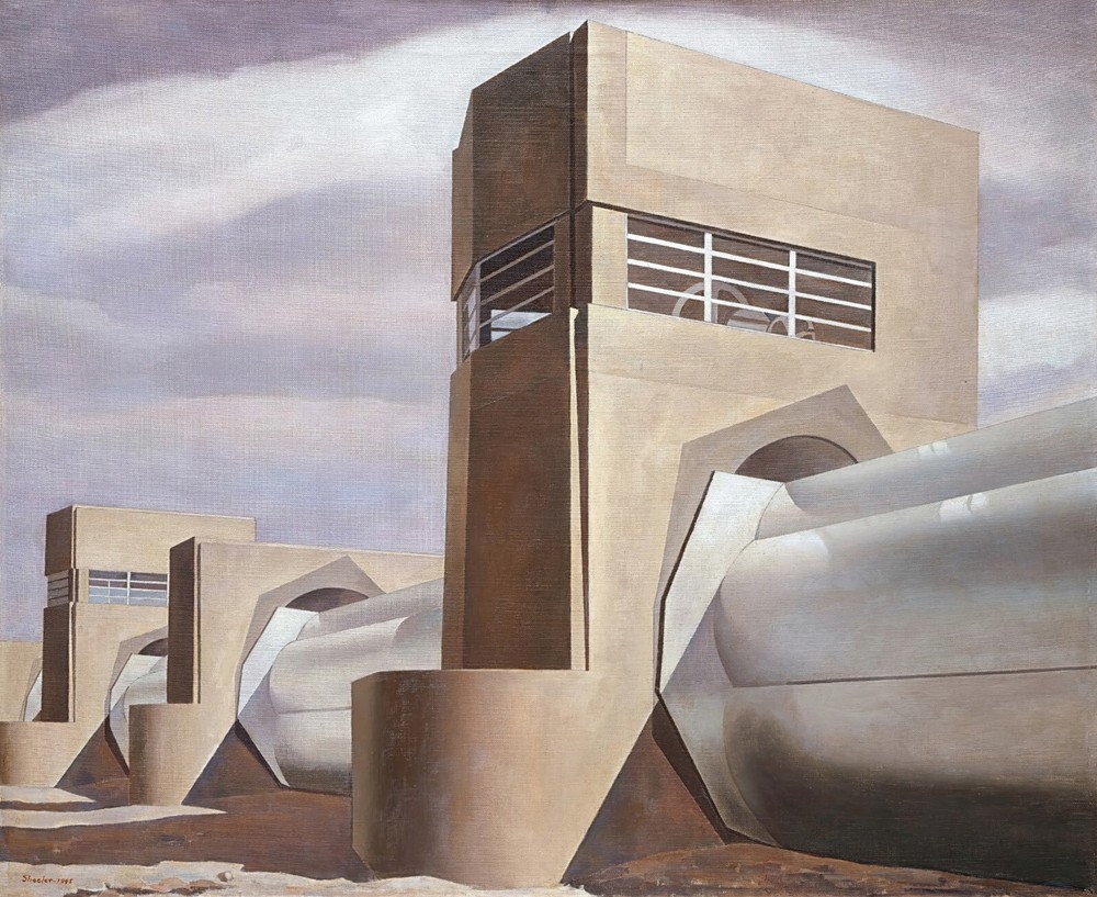 Water Painting by Charles Sheeler Reproduction