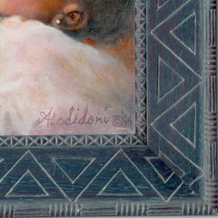 „Playful“ By Anthony Sidoni 1996 Signed Oil on Canvas 19 1/2″x16 1/2″