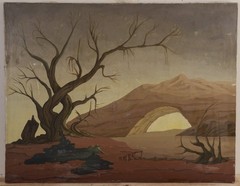 Jesus Guerrero Galvan (1910 – 1973). “Remera de Paz.” Place of Peace Oil