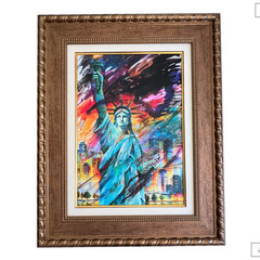 DANIEL WALL „Resilient Nation“ Giclee/Canvas Hand-Embellished Signed & Numbered