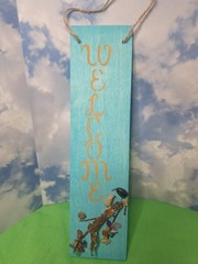 Home Made Art Door Hanger