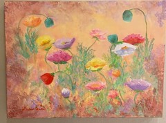FRAN MAIER American Impressionist 1921- 2022 The Glory of Spring 24″ x 30″