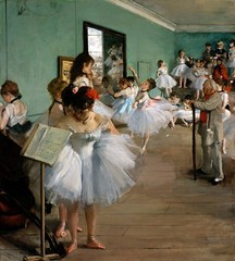 Edgar Degas Dance Class Painting Reproduction – Giclee Canvas/Paper/Stretched
