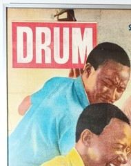 DRUM AFRICA’S LEADING MAGAZINE POSTER Of JUNE 1956 COVER ISSUE JAZZ MUSICIANS