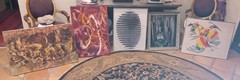3 individual DAVID CARP WORKS/CHOICE 1-3 MCM 50’S & 60’S NY FINE ARTS EXHIBITED