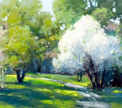 Robert Waltsak (NJ,b 1944) oil painting 126068