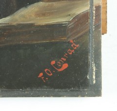 F O Conrad (German,19C) oil painting antique 151701