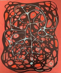 Original Acrylic Painting Abstract Art