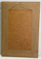 Akbar’s Old Age – Framed Mughal Miniature Painting