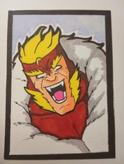 X-men Sketch Card, traditional art, fan art, drawing, comic art