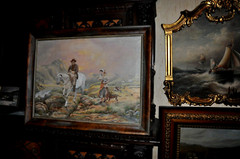 Lovely Large 19th century oil Painting