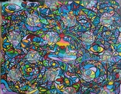 Original Art Acrylic On Canvas 16 x 20 Titled SOPHIA