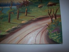 Vintage Original Oil Painting, by LEO SPOTTED ELK, South Dakota, Native American