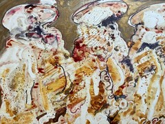 UNSIGNED AUSTRALIAN MODERN WC ABSTRACT „THREE DANCERS“ 1980