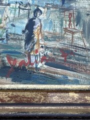 ARMAND DALIAN PAINTING FRENCH SCHOOL OF PARIS FRANCE IMPRESSIONIST SMALL OIL