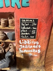 Chilean Fine Folk Art Miniature Tienda / Grocery Store Scene -“Ollas Y Platos”