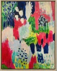 Goddess Dream Unframed 11×14 ABSTRACT IMPRESSIONISM ORIGINAL Canvas Signed