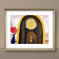Eleven-Eleven Contemporary Whimsical Original Acrylic Canvas Painting