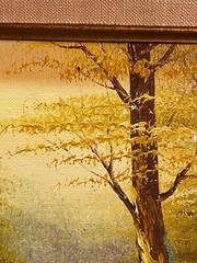 Phillip Cantrell Oil on Canvas Painting 17×15″