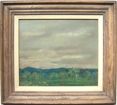 ARTHUR B. DAVIES Signed 1920 Original Oil Painting – LISTED