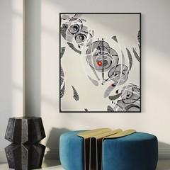 Original Hand Painted Abstract Painting 110x90cm Handmade Unique Wall Art