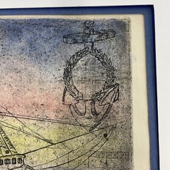 1980 Blessing of The Fleet Charleston North Carolina Paint 14”x12”
