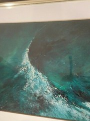 Original oil Painting „Wave I“ by Mary Sissy Donovan 12 1/4″x 16 1/4″