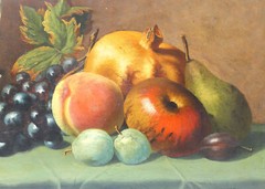 Still Life with Fruit and Glass J. Müsing 1880 Oil on Wood 42.0 cm x 35.0 cm