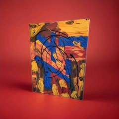 Abstract Painting on Canvas signed One of Kind Wall Decor Original Art