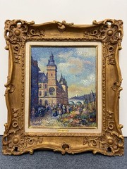 Lucien Neuquelman (French, 1909-88) “ Le Trividic “ Signed LL See All Photos