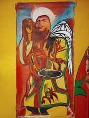 Oil And Acrylic Mix Paint On Canvas BoB Marley